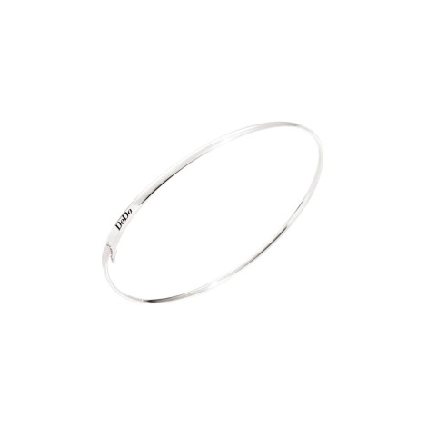 Bracciale Dodo Bangle Oro Bianco 9Kt No Stopper